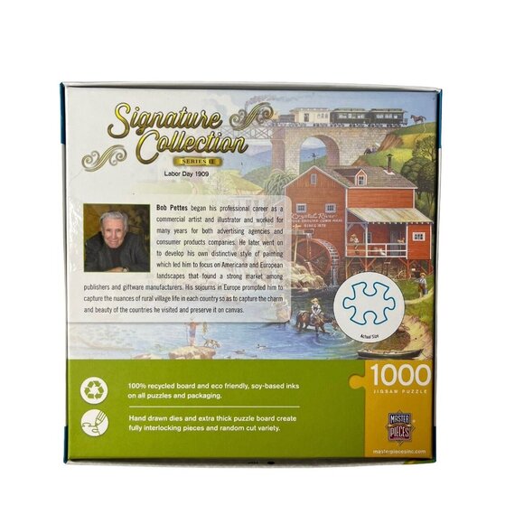 Master Pieces Signature Collection 1000 Piece Labor Day 1909 Jigsaw Puzzle - Picture 3 of 6